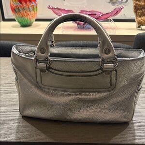 Celine Authentic Silver Boogie Bag!!